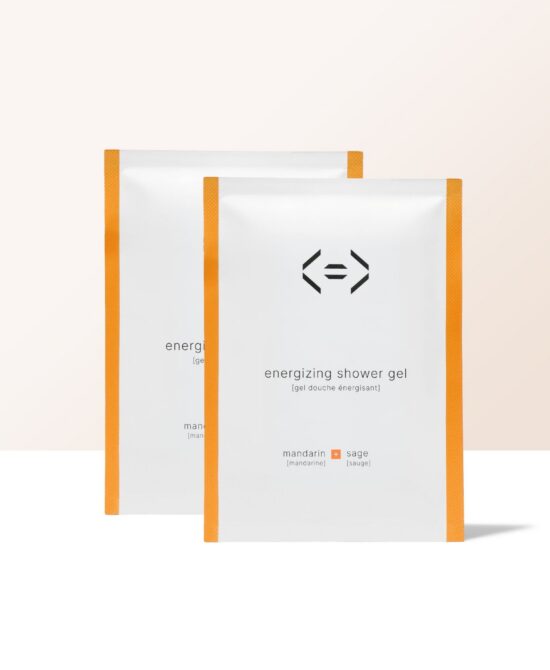 2 refills energizing shower gel [mandarin + sage] =500ml