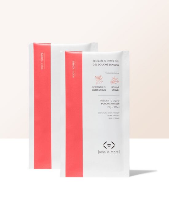 2 refills sensual shower gel [osmanthus + jasmine] =500ml