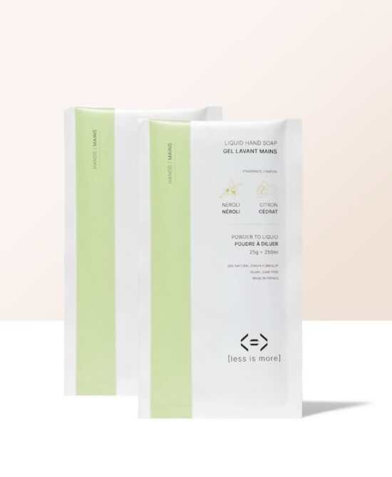 2 refills comforting liquid hand soap [neroli + citron] = 500ml