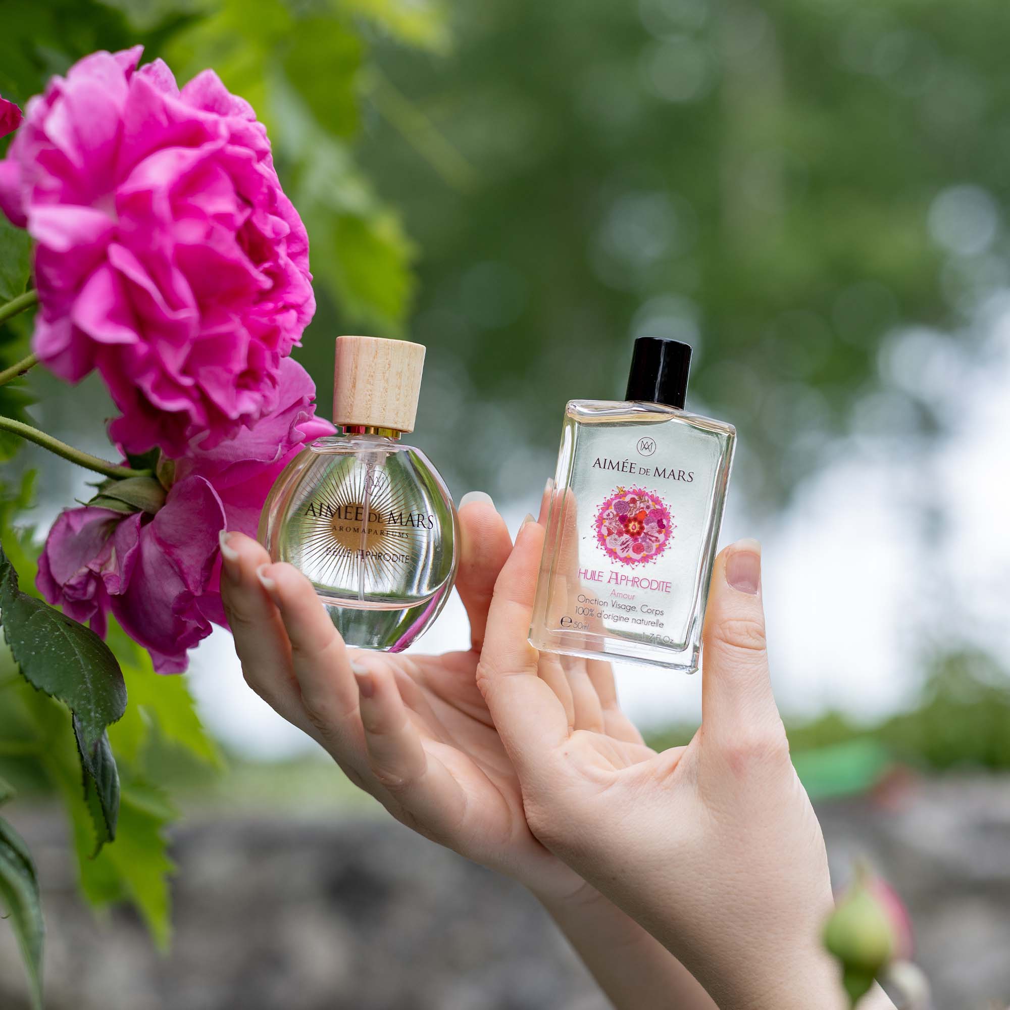 Gamme Amour Huile et Parfum Naturel Aphrodite