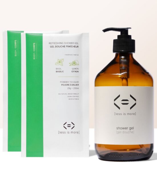 prestige edition - refreshing shower gel 500 ml [basil + lemon]